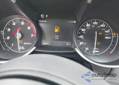 2023 Alfa Romeo Giulia Ti Rwd из США, поврежденный, VIN ZARFAMBN2P7671183